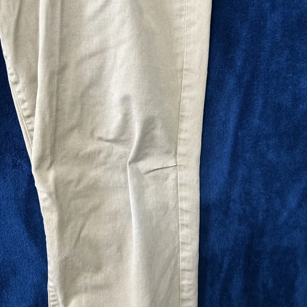 The North Face‎ Mens Straight Leg Jeans Size 35 Khaki Outdoors Camping Preppy